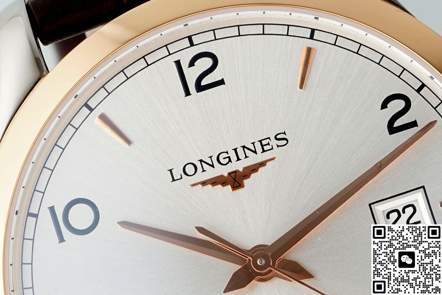 Longines Record Collection L2.821.5.76.2 AF Factory PVD Bezel