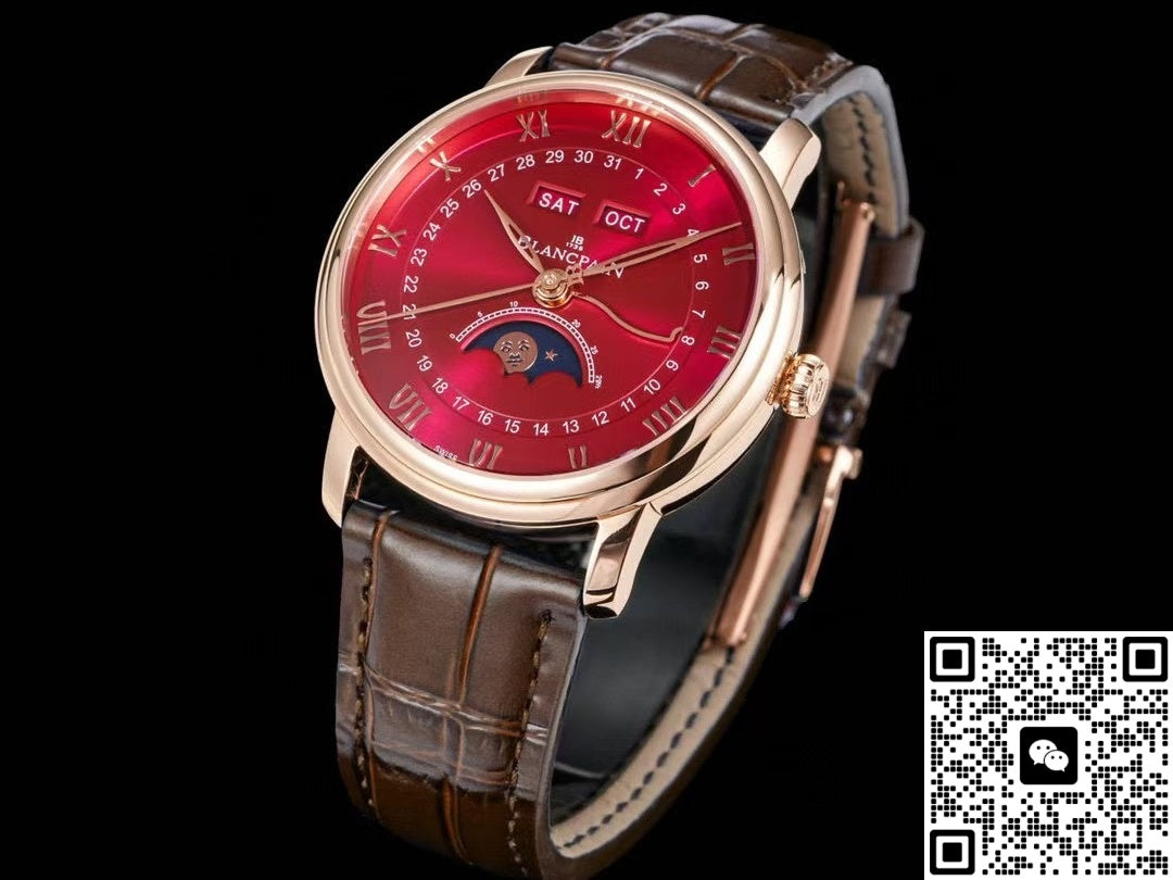 Blancpain Villeret 6654-3656-55B GR Factory Lunar phase