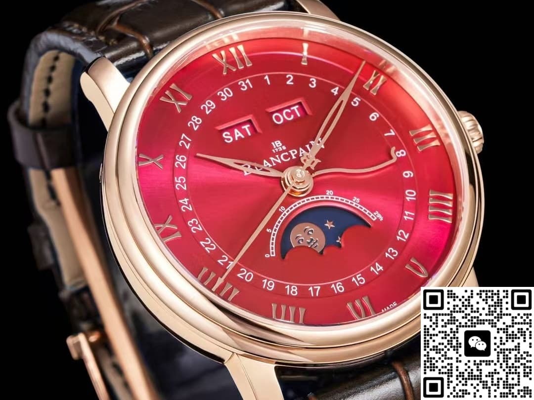 Blancpain Villeret 6654-3656-55B GR Factory Lunar phase
