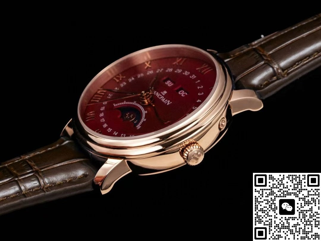 Blancpain Villeret 6654-3656-55B GR Factory Lunar phase