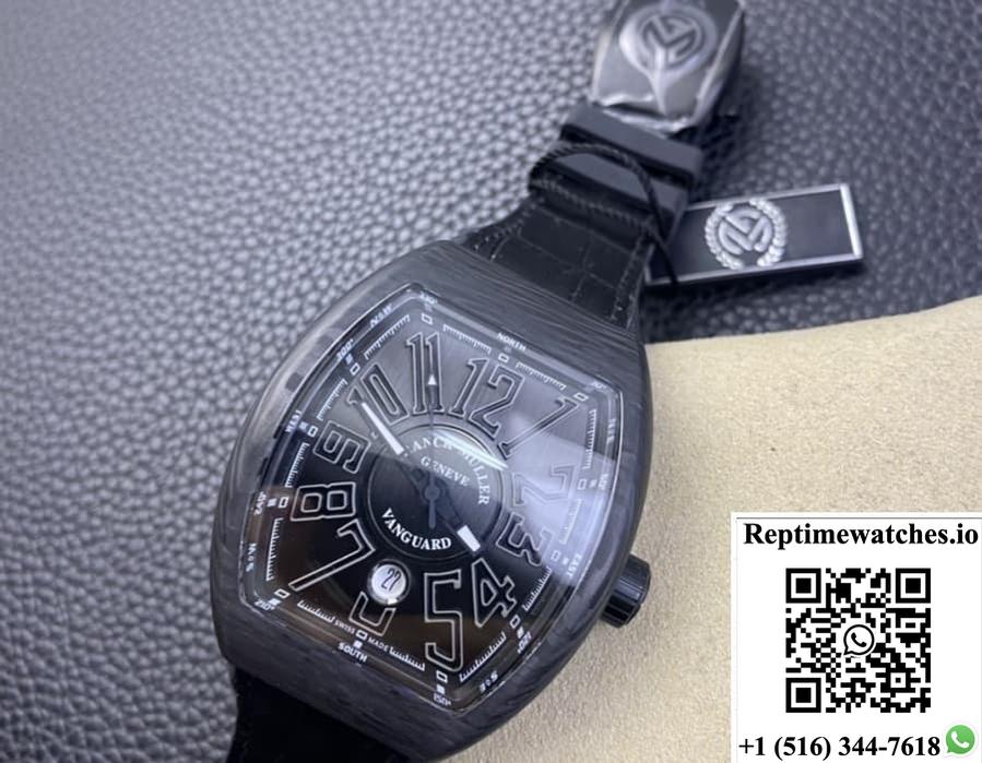 Franck Muller Men’S Collection V45 Ch Sc Carbon Abf Factory Carbon Fiber Case-Rep Time Watches