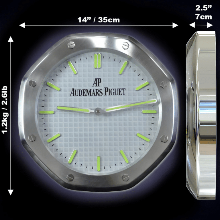 AUDEMARS PIGUET – V2 EDITION 35 CM DELUXE METAL WALL CLOCK