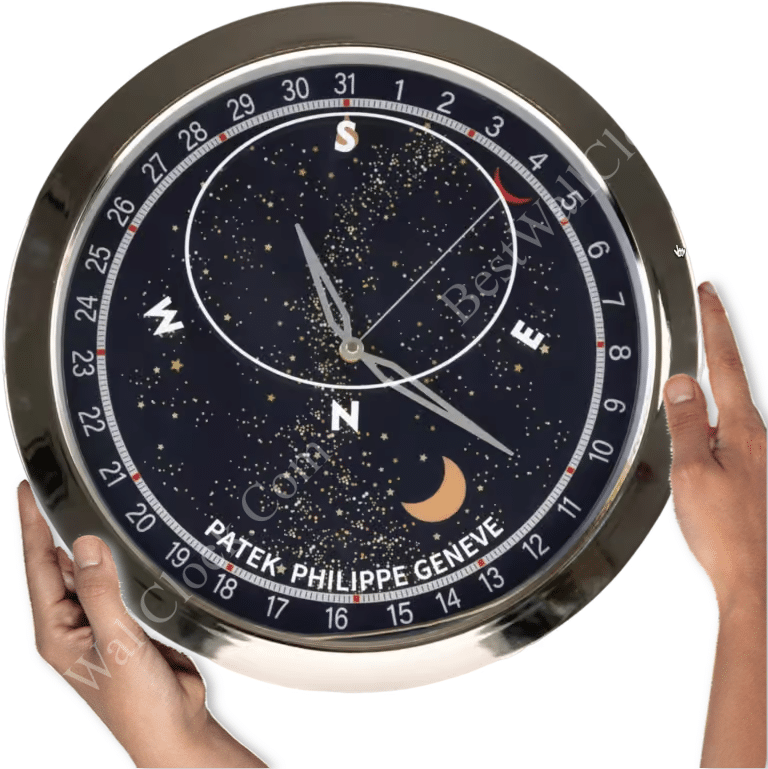 PATEK PHILIPPE – CONSTELLATION (16 INCHES/40CM) DELUXE METAL WALL CLOCK 35 CM