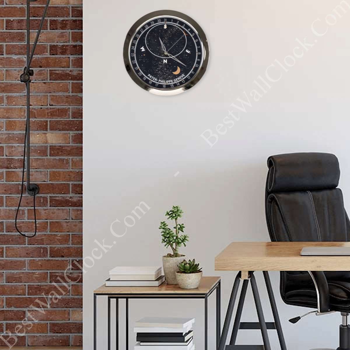 PATEK PHILIPPE – CONSTELLATION (16 INCHES/40CM) DELUXE METAL WALL CLOCK 35 CM