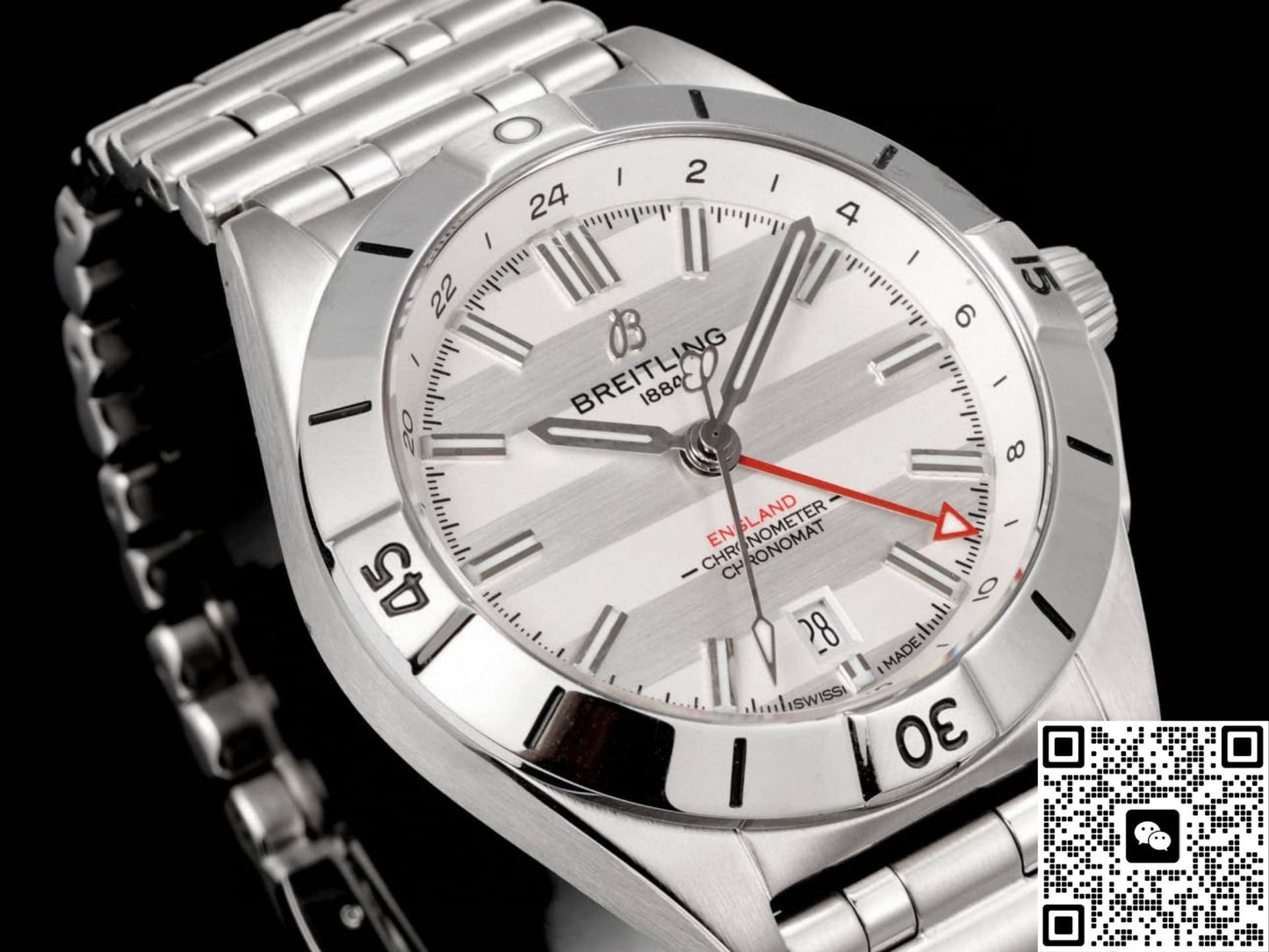 Breitling Chronomat A323985B1A1A1 BLS Factory Sapphire Crystal