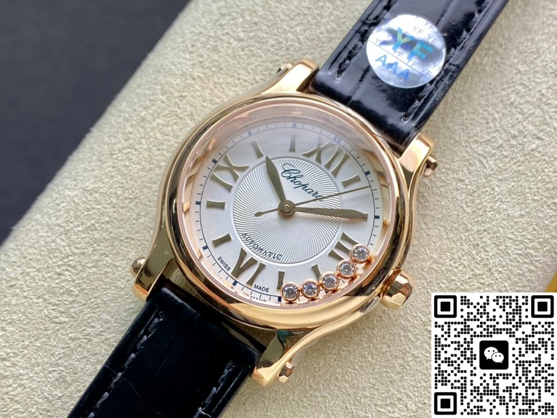 Chopard Happy Diamonds 274893-5001 YF Factory Rose Gold Case