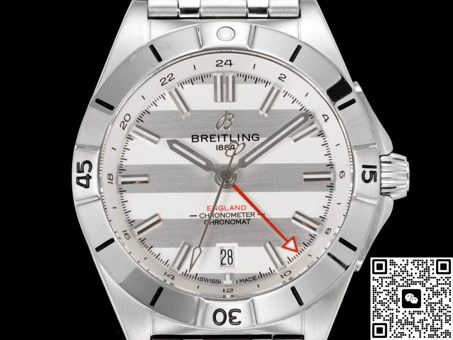 Breitling Chronomat A323985B1A1A1 BLS Factory Sapphire Crystal