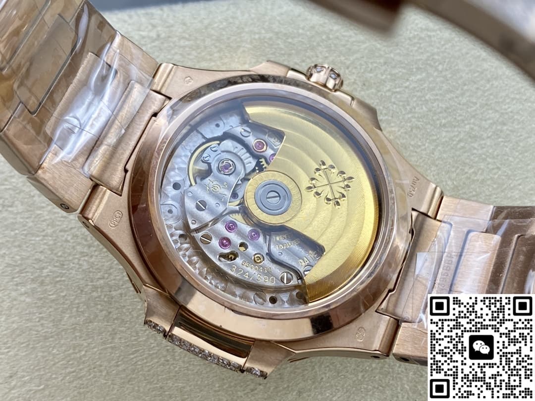 Patek Philippe Nautilus 7021-1R-001 GR Factory Full Diamond