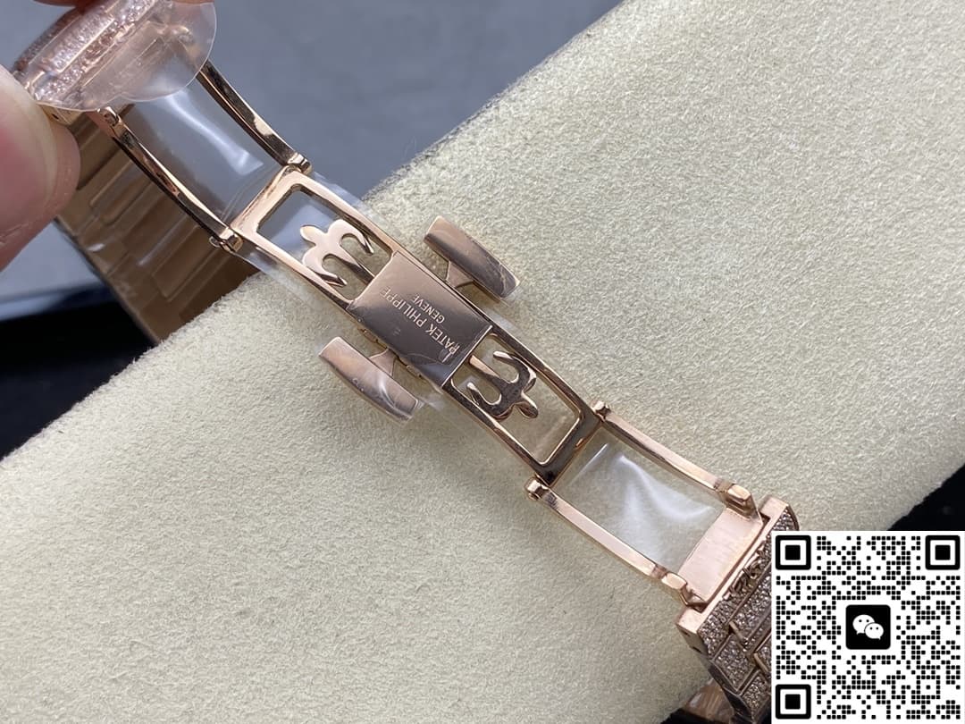 Patek Philippe Nautilus 7021-1R-001 GR Factory Full Diamond