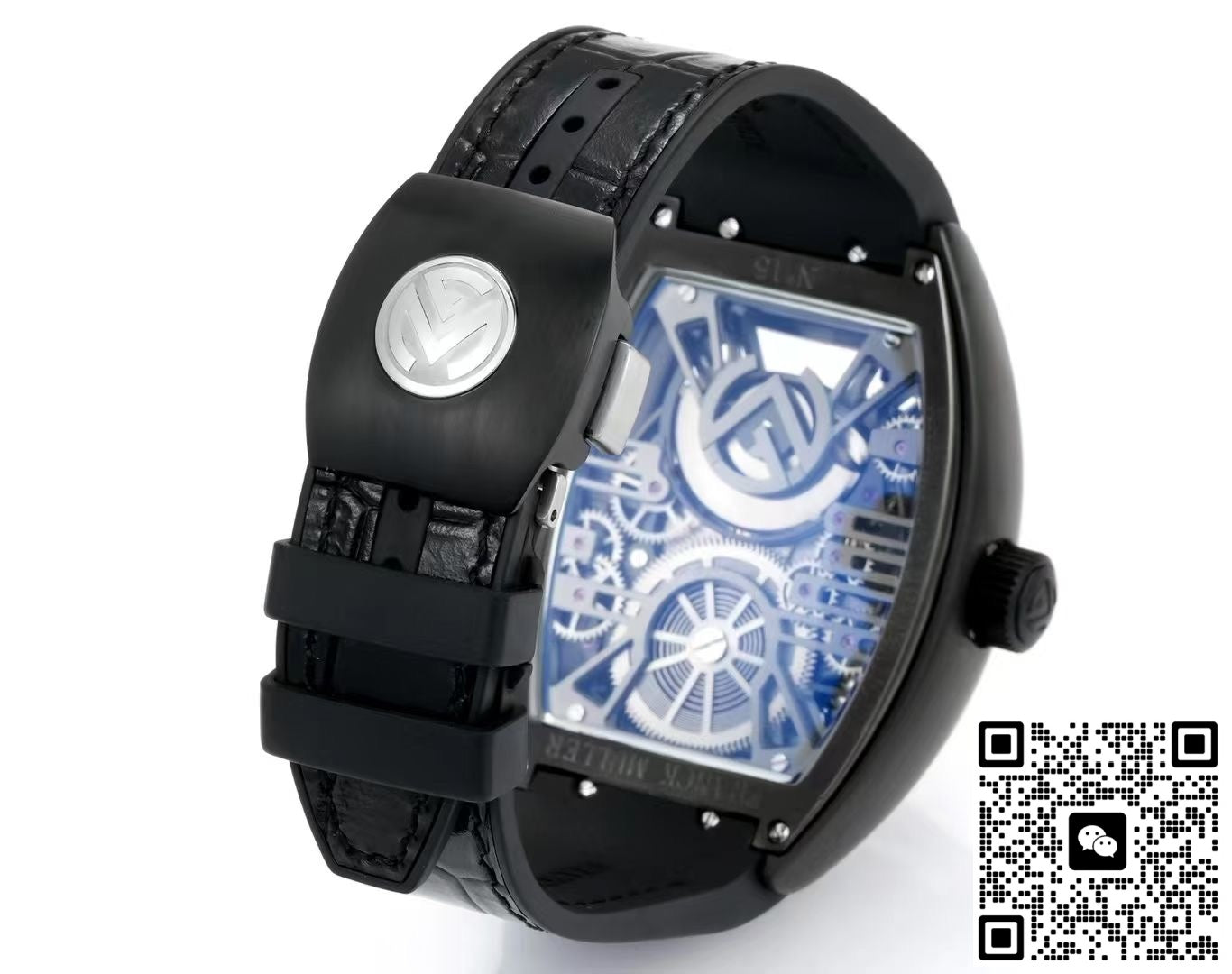 Franck Muller V45 NEW Factory Tourbillon Black Case