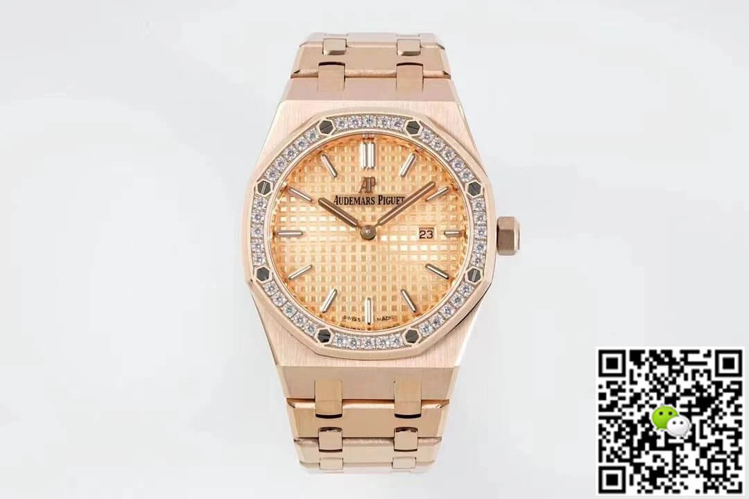 Audemars Piguet Royal Oak Quartz 33MM 67651OR.ZZ.1261OR.03 ZF Factory Diamond Bezel
