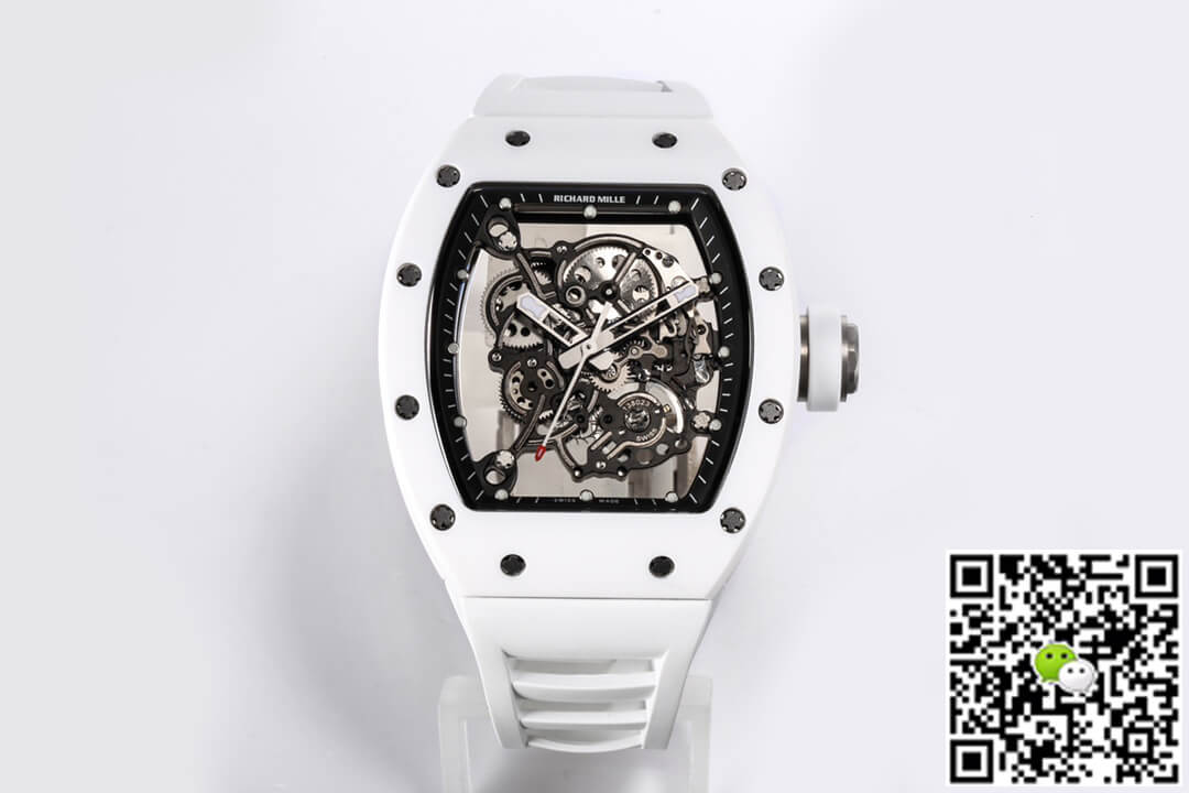Richard Mille RM-055 BBR Factory V2 White Ceramic