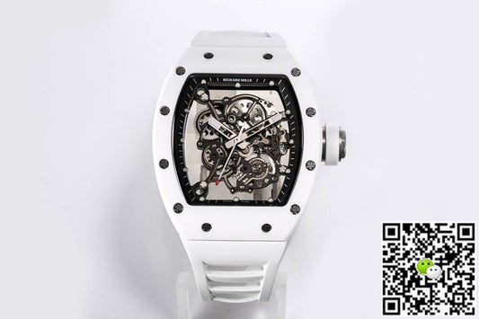 Richard Mille RM-055 BBR Factory V2 White Ceramic