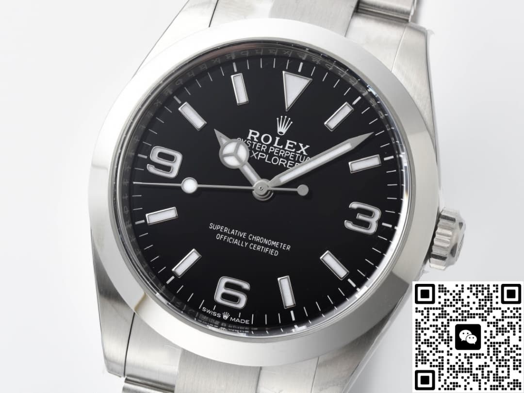 Rolex Explorer 114270-78690 Clean Factory Black Dial