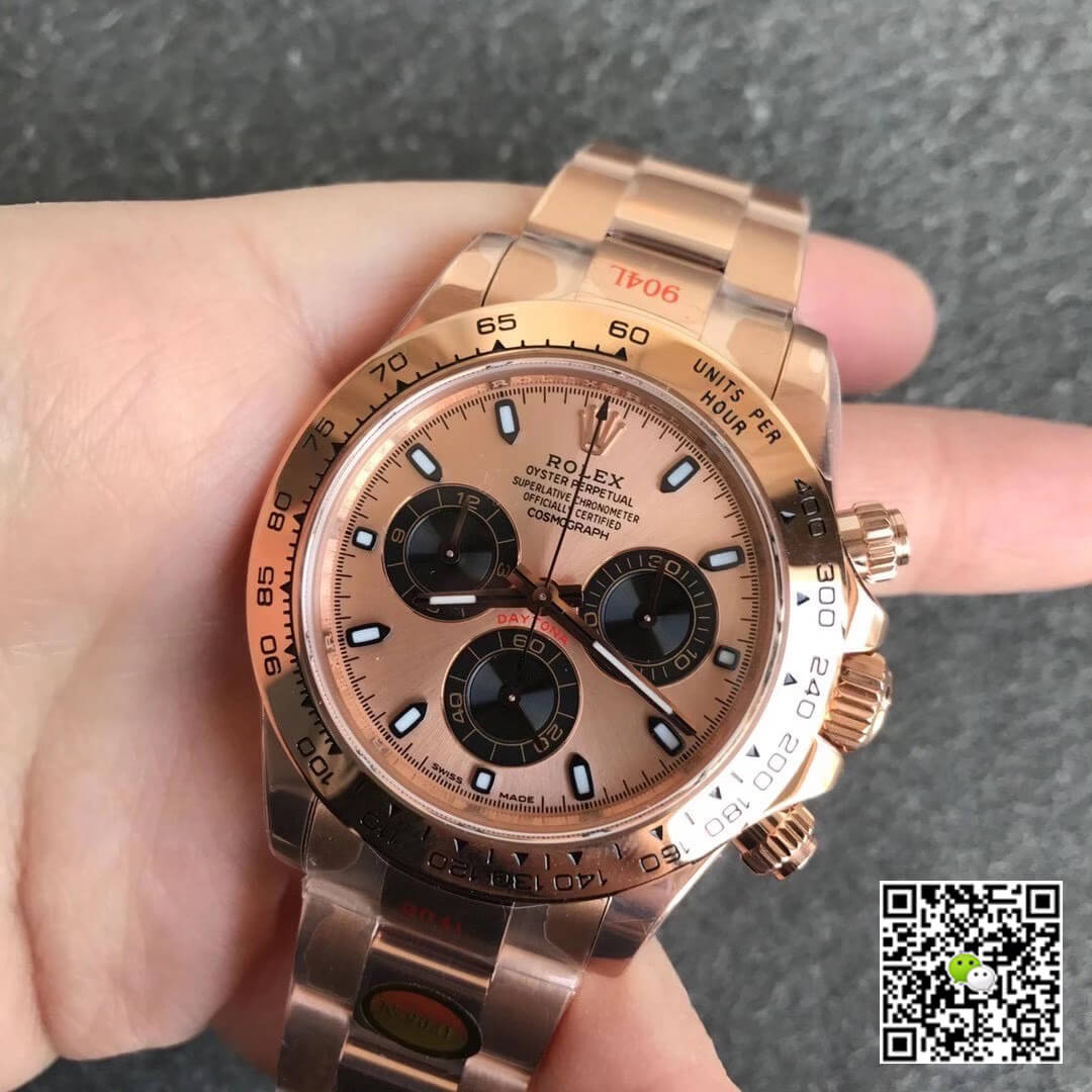 Rolex Daytona m116505-0009 Noob Factory Champagne Dial