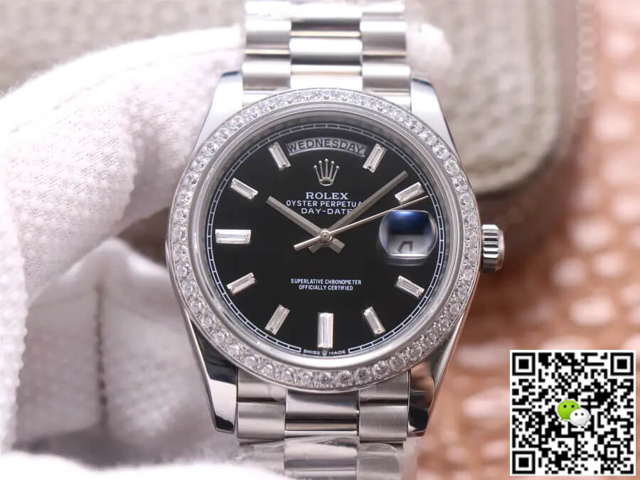 Rolex Day Date M228349RBR-0003 EW Factory Diamond Dial