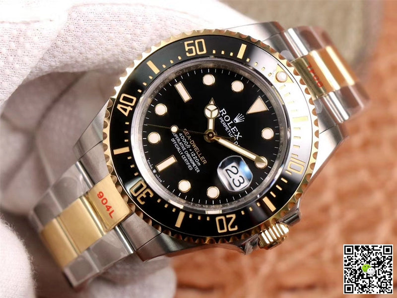 Rolex Sea Dweller M126603 V3 GM Factory Rose Gold Black Dial