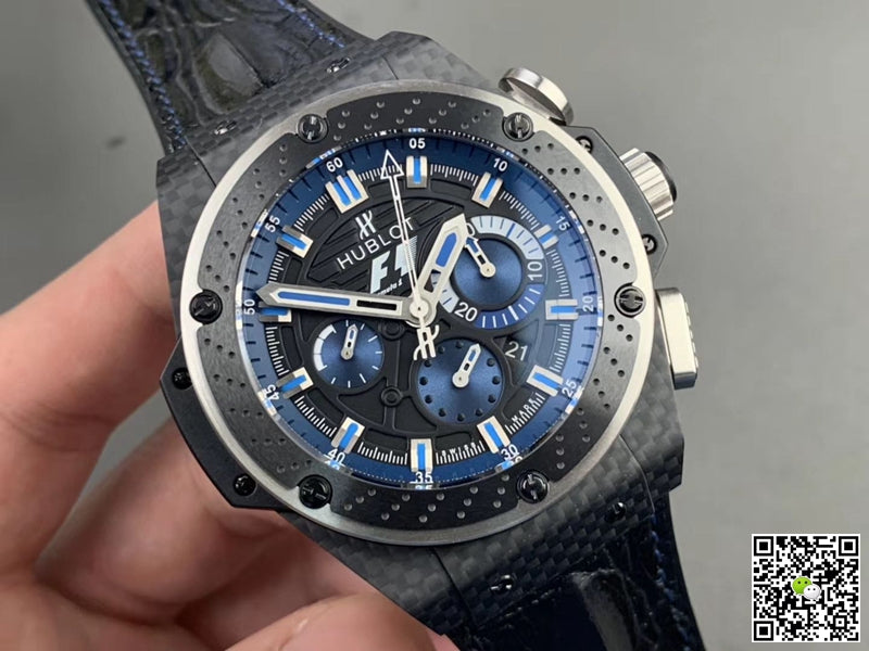 Hublot King Power Ferrari F1 Interlagos 703.QM.1129.HR.FIL11 V6 Factory Black Dial