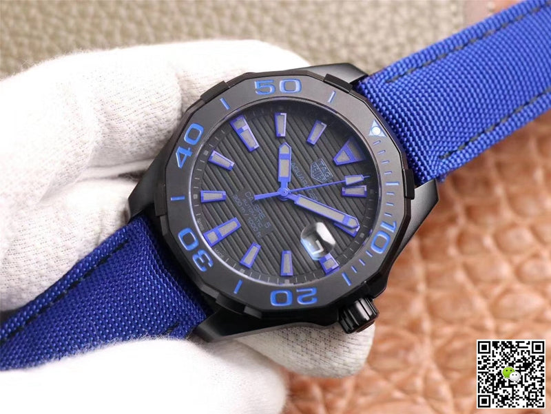 Tag Heuer Aquaracer WAY208C.RHZ4752 V6 Factory Black Dial