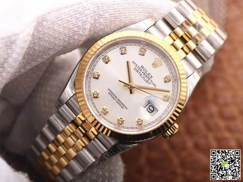 Rolex Datejust 126233 EW Factory White Dial