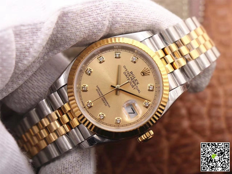 Rolex Datejust M126233-0017 EW Factory Champagne Dial
