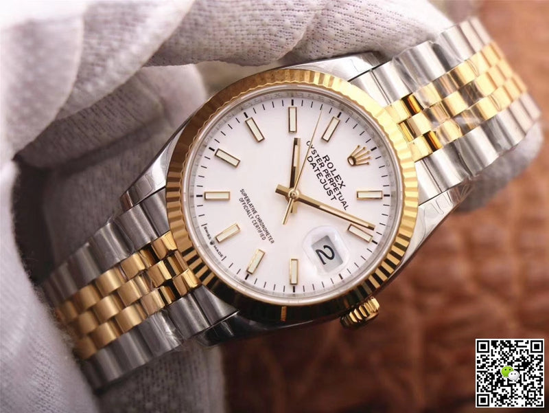 Rolex Datejust M126233-0019 EW Factory White Dial