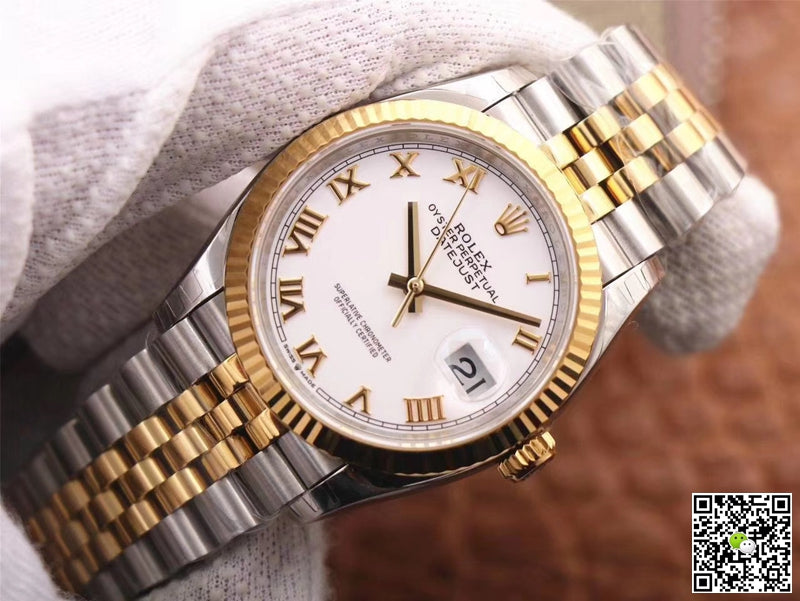 Rolex Datejust M126233-0029 EW Factory White Dial