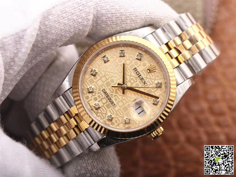 Rolex Datejust M126233-0033 EW Factory Champagne Dial