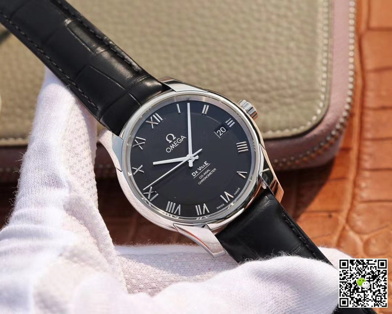Omega De Ville 431.13.41.21.01.001 VS Factory Black Dial