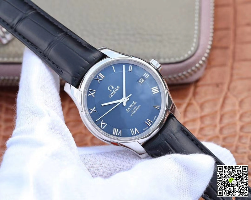Omega De Ville 431.13.41.21.03.001 VS Factory Blue Dial
