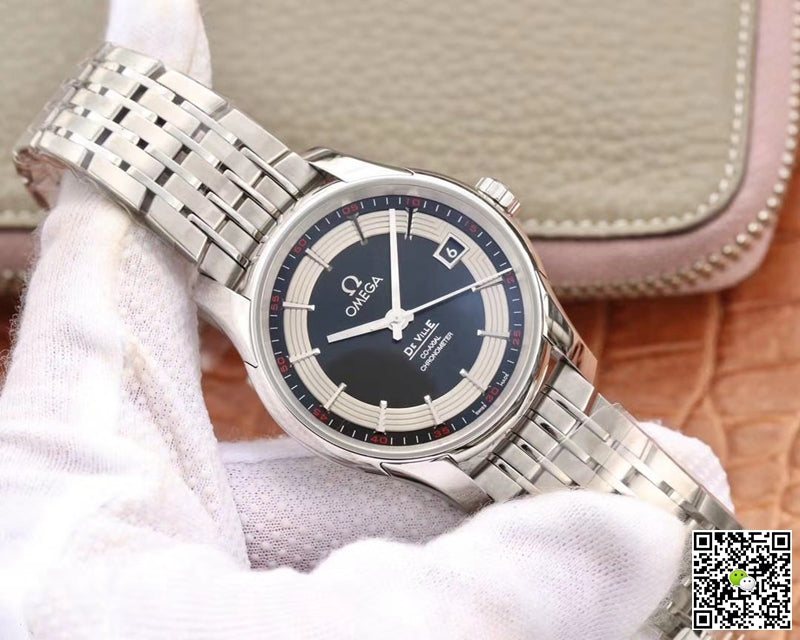 Omega De Ville 431.30.41.21.01.001 VS Factory Black Dial