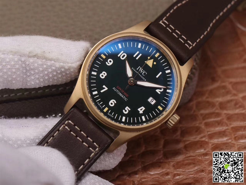 IWC Pilot Spitfire IW326802 MKS Factory Black Dial