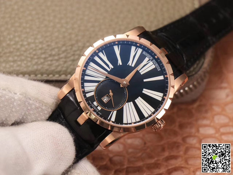 Roger Dubuis Excalibur DBEX0537 PF Factory Black Dial