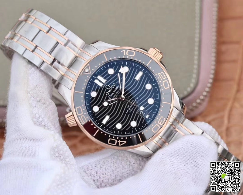 Omega Seamaster Diver 300M 210.20.42.20.01.001 VS Factory Black Dial