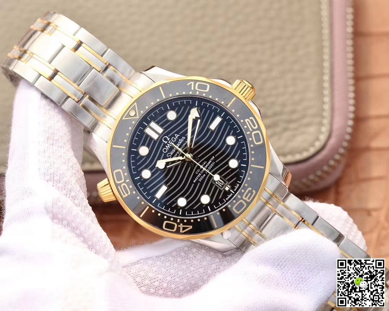Omega Seamaster Diver 300M 210.20.42.20.01.002 VS Factory Black Dial