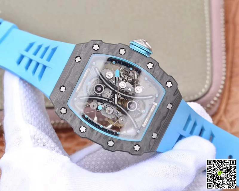 Richard Mille RM53-01 Tourbillon Pablo Mac Donough JB Factory Black Hollow dial