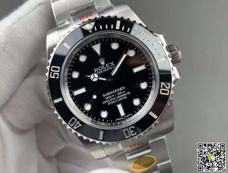 Rolex Submariner 114060-97200 Noob Factory V10 Black Dial