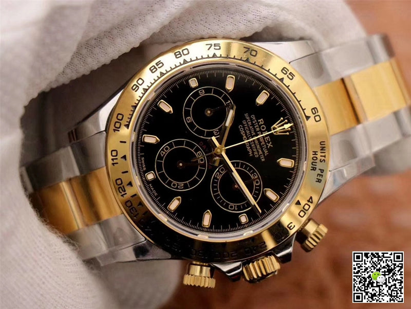 Rolex Daytona Cosmograph m116503-0004 Noob Factory Black Dial