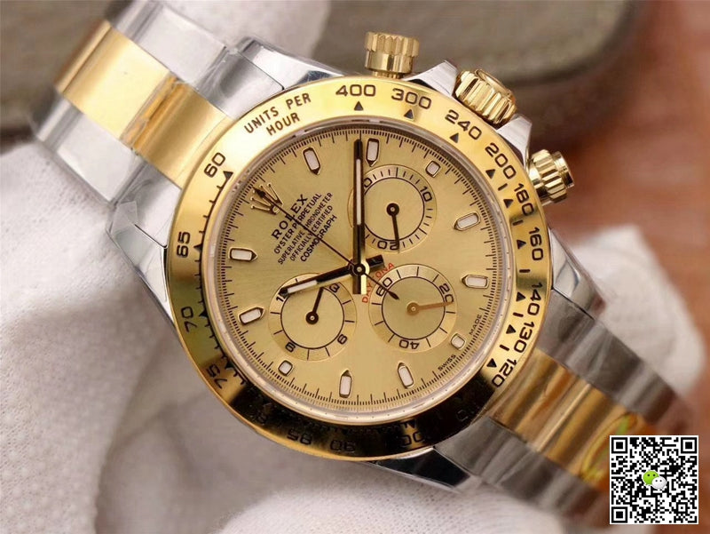 Rolex Daytona Cosmograph m116503-0003 Noob Factory Gold Dial