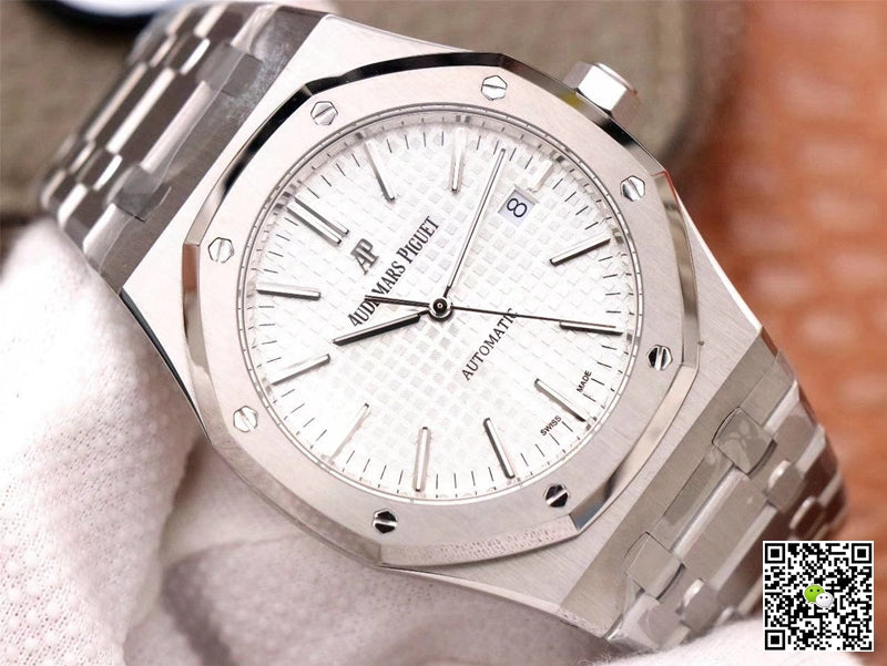 Audemars Piguet Royal Oak 15400ST.OO.1220ST.02 ZF Factory White Dial