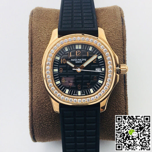 Patek Philippe Aquanaut 5067A Quartz Movement PPF Factory Rose Gold Case