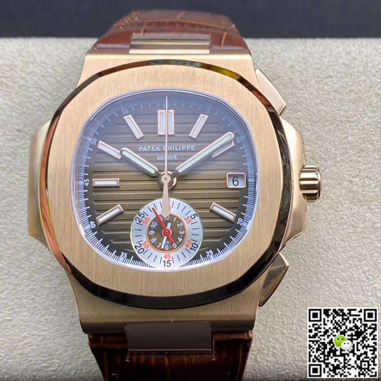 Patek Philippe Nautilus 5980R-001 3K Factory V2 Rose Gold