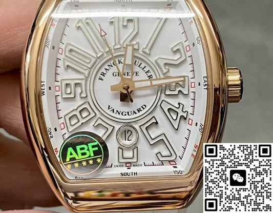Franck Muller MEN’S Collection V45SCDTBR-BC ABF Factory Silver-white Dial