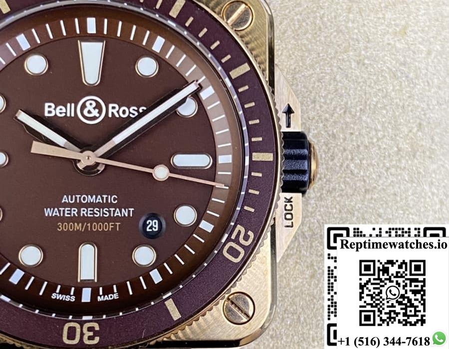 Bell & Ross Instruments Br0392-D-Br-Br-Sca Br Factory Bronze Case-Rep Time Watches