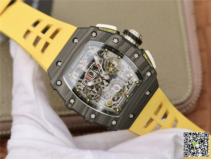 Richard Mille RM11-03 KV Factory Carbon Fiber Case