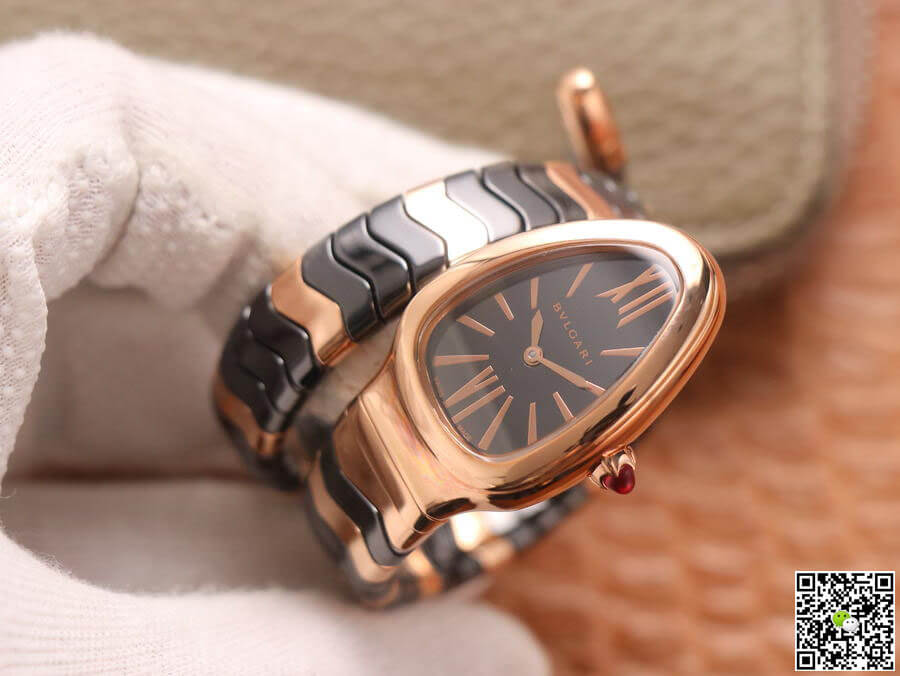 Bvlgari Serpenti BV Factory Rose Gold Case