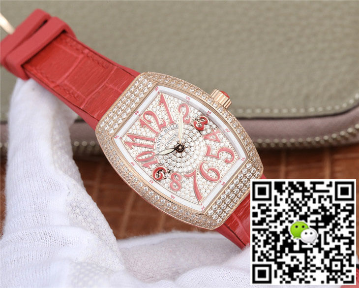 Franck Muller Vanguard Ladies ABF Factory Diamond Case
