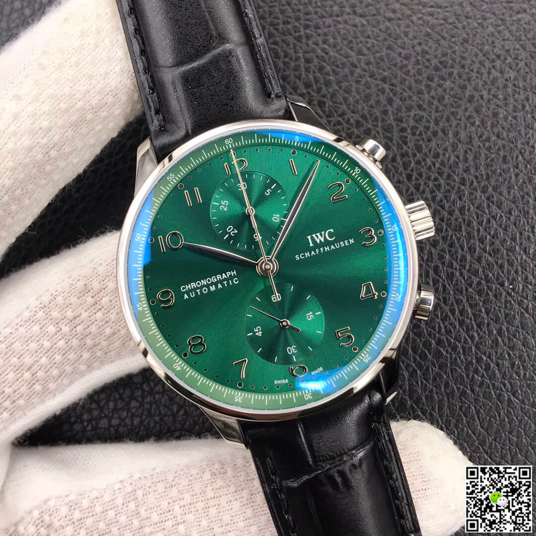 IWC Portugieser IW371615 ZF Factory Green Dial
