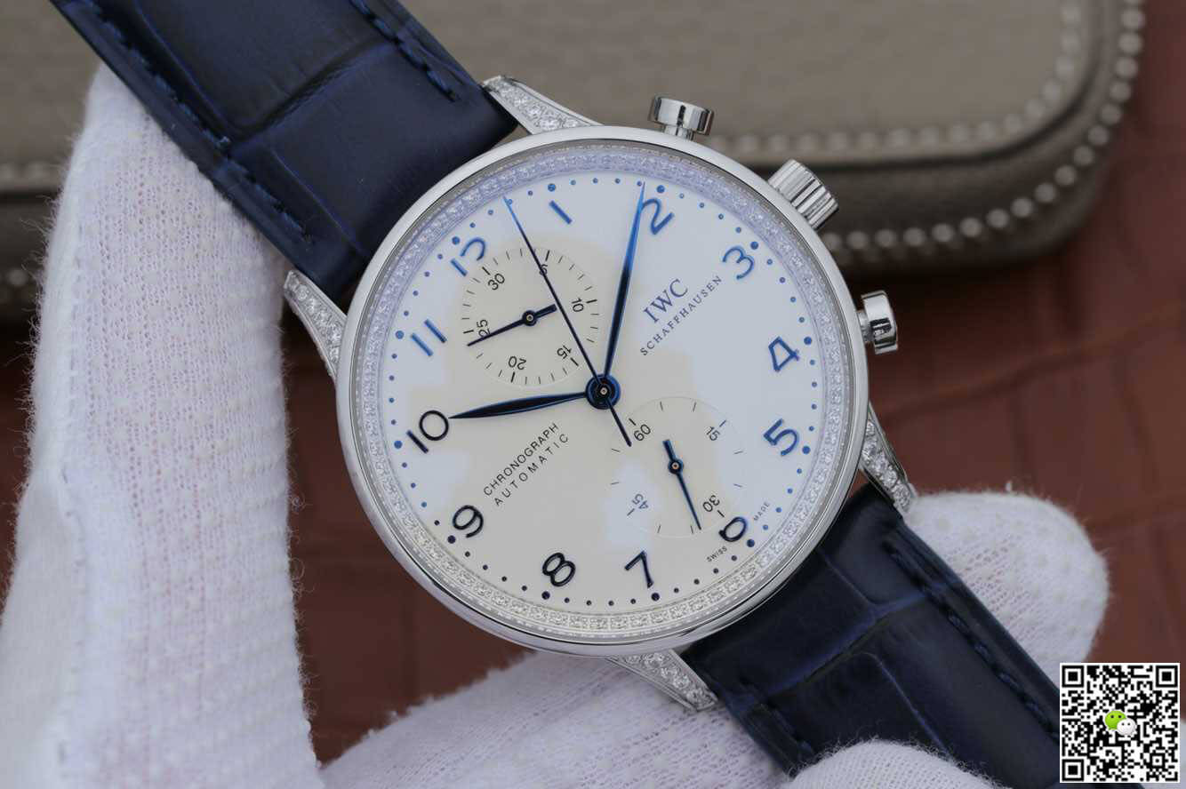 IWC Portugieser IW371440 ZF Factory V2 Diamond White Dial