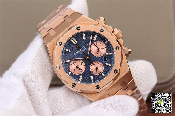 Audemars Piguet Royal Oak Chronograph 26331OR.OO.1220OR.01 OM Factory Blue Dial